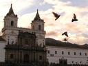 Evening sets on day 2 in Quito.